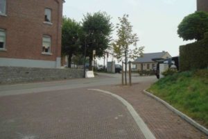 Openbare ruimte kerkplein te Kleine-Spouwen