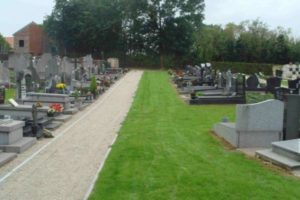 Openbare ruimte kerkplein te Kleine-Spouwen